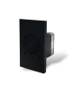 Placche interruttore prese frutti elettrici supporti Nero stile simile living now compatibili con scatole standard 503 504 506