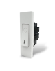 Placche interruttore prese frutti elettrici supporti Bianco stile simile living now compatibili con scatole standard 503 504 506
