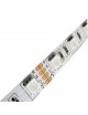 Strip led 12v 5050 striscia 5 metri strip 300 led 10mm RGB multicolore