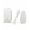 Pulsante tirante bianco compatibile con Bticino living light / international / air frutti elettrici con corda 1P 10A