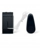 Pulsante tirante compatibile con Bticino living light / international / air frutti elettrici con corda 1P 10A nero