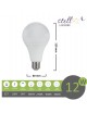 Lampadina led bulbo A60 E27 12w attacco grande sfera basso consumo luce fredda naturale calda