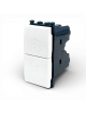 Frutti elettrici compatibili con supporti Vimar Arké bianco interruttore presa pulsante schuko deviatore