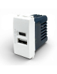 Frutti elettrici compatibili con supporti Vimar Arké bianco interruttore presa pulsante schuko deviatore