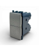 Frutti elettrici compatibili con supporti Vimar Arké grigio scuro interruttore presa pulsante schuko deviatore