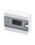 Quadro elettrico da parete centralino 9 moduli DIN box scatola IP40 per interruttori magnetotermici differenziali