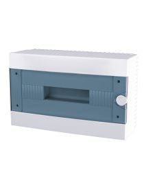 Quadro elettrico da parete centralino 16 moduli DIN box scatola IP40 per interruttori magnetotermici differenziali