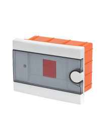 Quadro elettrico centralino 2 6 moduli DIN box incasso scatola IP40 interruttori magnetotermici differenziali