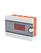 Quadro elettrico centralino 9 moduli DIN box incasso scatola IP40 interruttori magnetotermici differenziali