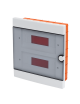 Quadro elettrico centralino 16 moduli 2x8 DIN box incasso scatola IP40 interruttori magnetotermici differenziali