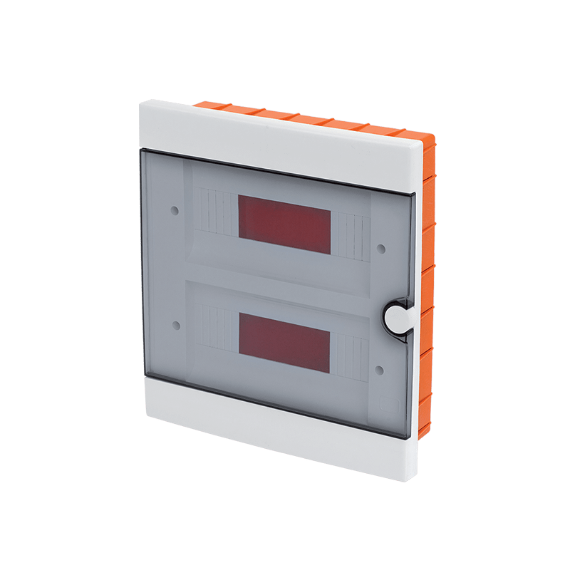 Quadro elettrico centralino 16 moduli 2x8 DIN box incasso scatola IP40 interruttori magnetotermici differenziali