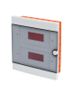Quadro elettrico centralino 24 moduli DIN box incasso 2x12 scatola IP40 interruttori magnetotermici differenziali