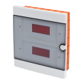 Quadro elettrico centralino 24 moduli DIN box incasso 2x12 scatola IP40 interruttori magnetotermici differenziali