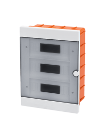 Quadro elettrico centralino 36 moduli DIN box incasso 3x12 scatola IP40 interruttori magnetotermici differenziali