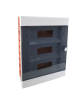 Quadro elettrico centralino 36 moduli DIN box incasso 3x12 scatola IP40 interruttori magnetotermici differenziali