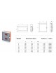 Quadro elettrico centralino 36 moduli DIN box incasso 3x12 scatola IP40 interruttori magnetotermici differenziali