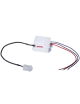 Sensore di movimento infrarossi da incasso mini per accensione automatica luci lampade fino a 800W