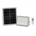 Faro solare led 100W per esterno con telecomando sensore crepuscolare dimmerabile impostazione timer IP65