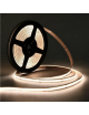 Striscia led cob 24V 50w 5 metri strip alta luminosità dimmerabile adesiva luce bianco caldo naturale 