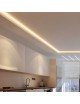 Striscia led cob 24V 50w 5 metri strip alta luminosità dimmerabile adesiva luce bianco caldo naturale 