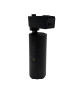 Faretto proiettore led 15W Nero orientabile per binario monofase direzionabile luce calda naturale bianca CCT