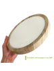 Plafoniera LED Tonda Ø 23 30 40 cm Legno Chiaro Abete Luce CCT Regolabile Calda Naturale Fredda Lampada da Soffitto