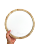 Plafoniera LED Tonda Ø 23 30 40 cm Legno Chiaro Abete Luce CCT Regolabile Calda Naturale Fredda Lampada da Soffitto