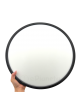 Plafoniera LED Tonda Ø 23 30 40 cm Nero Luce CCT Regolabile Calda Naturale Fredda Lampada da Soffitto Design Minimal