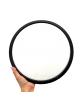 Plafoniera LED Tonda Ø 23 30 40 cm Nero Luce CCT Regolabile Calda Naturale Fredda Lampada da Soffitto Design Minimal