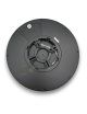 Plafoniera LED Tonda Ø 23 30 40 cm Nero Luce CCT Regolabile Calda Naturale Fredda Lampada da Soffitto Design Minimal
