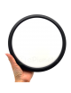 Plafoniera LED Tonda Ø 23 30 40 cm Nero Luce CCT Regolabile Calda Naturale Fredda Lampada da Soffitto Design Minimal