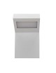 Applique led 10W per esterno lampada da parete rettangolare moderno grigio bianco luce segnapasso da giardino terrazzo balcone