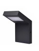 Applique led 10W per esterno lampada da parete rettangolare moderno grigio bianco luce segnapasso da giardino terrazzo balcone