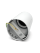 Faretto led da soffitto GU10 a cilindro lampada bianco nero in alluminio plafoniera design moderno per cucina soggiorno