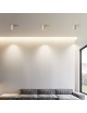 Faretto led da soffitto GU10 a cilindro lampada bianco nero in alluminio plafoniera design moderno per cucina soggiorno