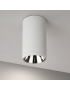 Faretto da soffitto GU10 a cilindro lampada bianco in alluminio plafoniera design moderno per cucina soggiorno