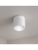 Faretto led da soffitto 8W a cilindro lampada bianco nero in alluminio plafoniera design moderno per cucina soggiorno