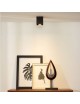 Faretto led da soffitto 8W a cubo lampada bianco nero quadrato in alluminio plafoniera design moderno per cucina soggiorno
