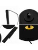 Lampada da terra LED con telecomando piantana design moderno bianco nero per camera soggiorno ufficio