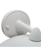 Applique da parete per esterno a lanterna attacco lampadina E27 lampada design moderno da giardino grigio antracite bianco