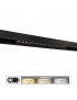 Faretto proiettore lineare barra led cob 16W nero magnetico per binario monofase 48V luce calda naturale bianca