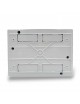 Quadro elettrico da parete centralino 9 moduli DIN box scatola IP40 per interruttori magnetotermici differenziali