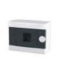 Quadro elettrico da parete centralino 2 6 moduli DIN box scatola IP40 per interruttori magnetotermici differenziali