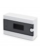 Quadro elettrico da parete centralino 12 moduli DIN box scatola IP40 per interruttori magnetotermici differenziali
