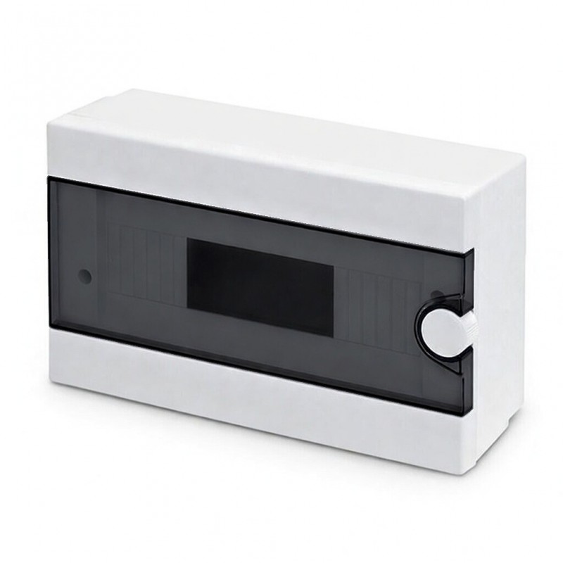 Quadro elettrico da parete centralino 12 moduli DIN box scatola IP40 per interruttori magnetotermici differenziali
