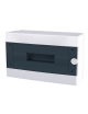 Quadro elettrico da parete centralino 16 moduli DIN box scatola IP40 per interruttori magnetotermici differenziali