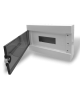 Quadro elettrico da parete centralino 16 moduli DIN box scatola IP40 per interruttori magnetotermici differenziali