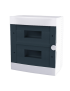 Quadro elettrico da parete centralino 24 moduli 2x12 DIN box scatola IP40 per interruttori magnetotermici differenziali
