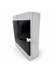 Quadro elettrico da parete centralino 24 moduli 2x12 DIN box scatola IP40 per interruttori magnetotermici differenziali