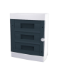 Quadro elettrico da parete centralino 36 moduli 3x12 DIN box scatola IP40 per interruttori magnetotermici differenziali